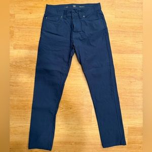 PrAna Brion Slim Pant, size 30x30, Stormy Night color